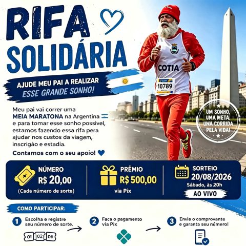 Rifa solidária (OATLETABASTOS)