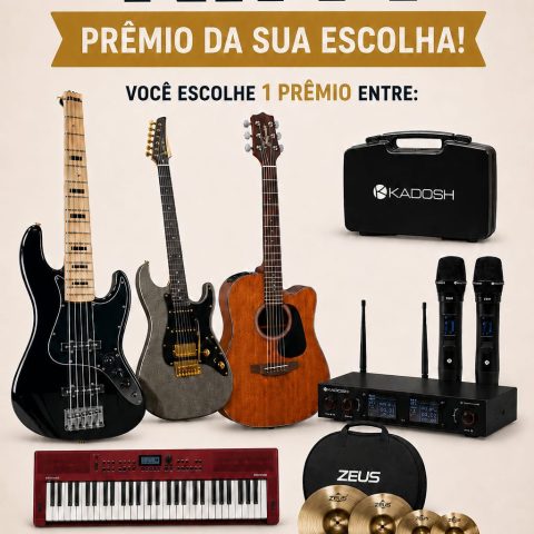 Rifa beneficiente - Projeto Musicalize