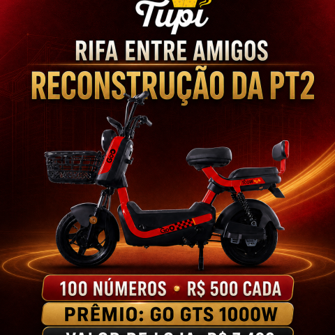 Rifa entre Amigos — Reconstrução da Pastelaria Tupi 2