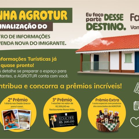 CAMPANHA AGROTUR-VNI: EU FAÇO PARTE DESSE DESTINO!