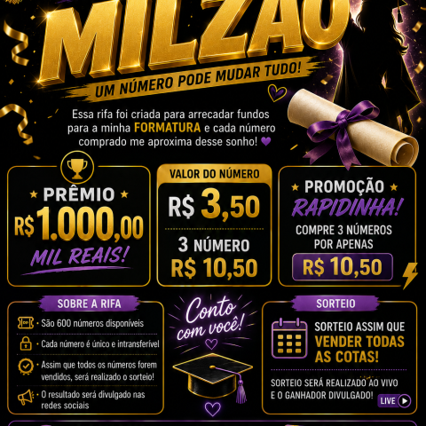 Milzão na Mão 🤑🤑🤑🤑🤑