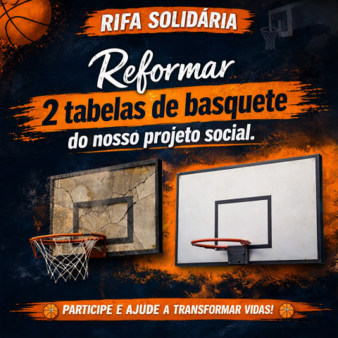 🏀 SEU APOIO MANTÉM O BASQUETE VIVO! Rifa Beneficente • @UNABLACKBIRDS