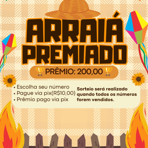 Arraiá premiado
