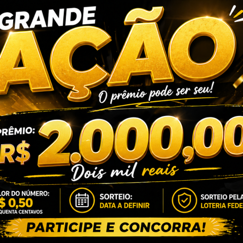 2.000 reais no seu pix