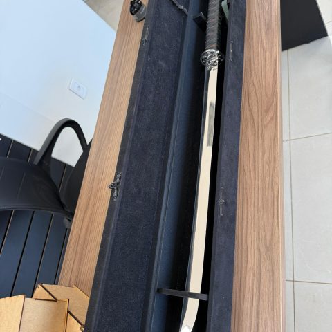 Espada Wakizashi |BV Premium |Aço Cirúrgico 420