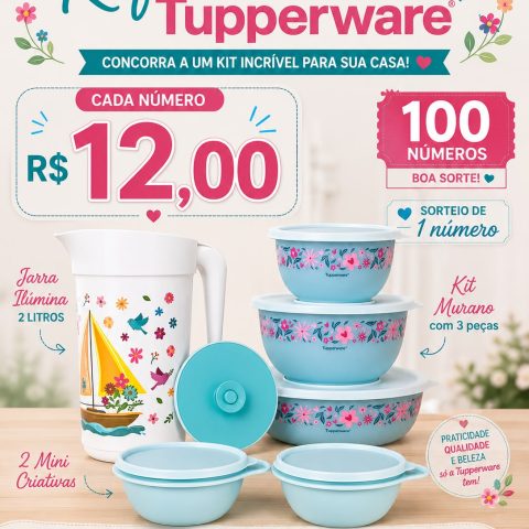 💐🩵 Rifa Imperdível Tupperware