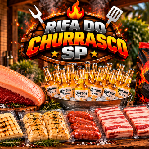 Churras COMPLETO - Rifa do Churrasco SP 🥩🍖🍺 #2