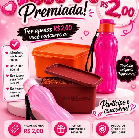 🎀 KIT TUPPERWARE DOS SONHOS 🎀